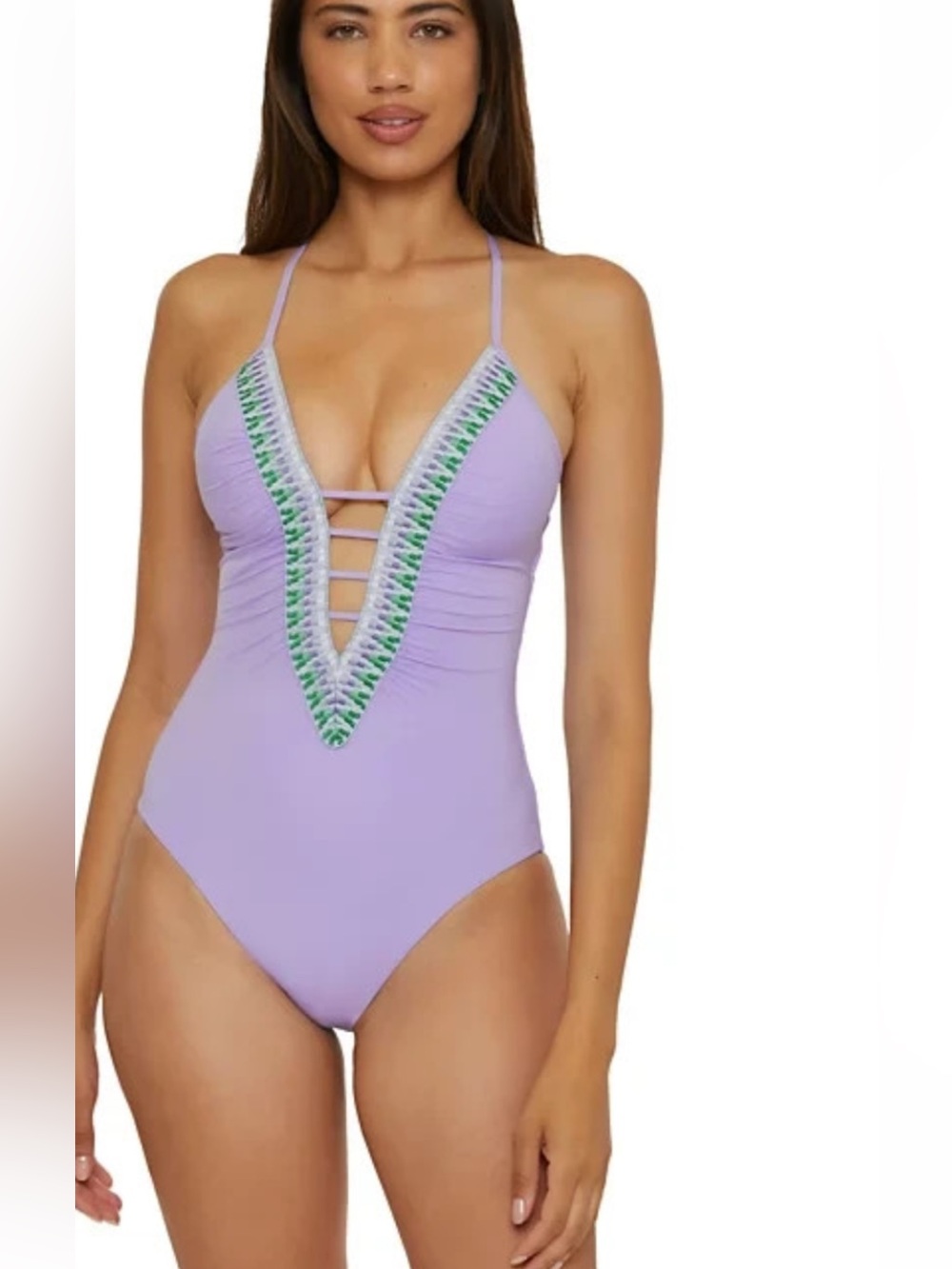 Becca one piece hand made details
